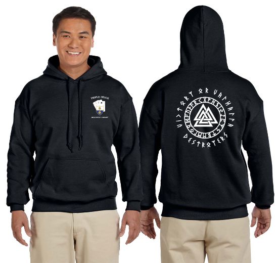 Picture of Triple Deuce Victory or Valhalla Hoodie